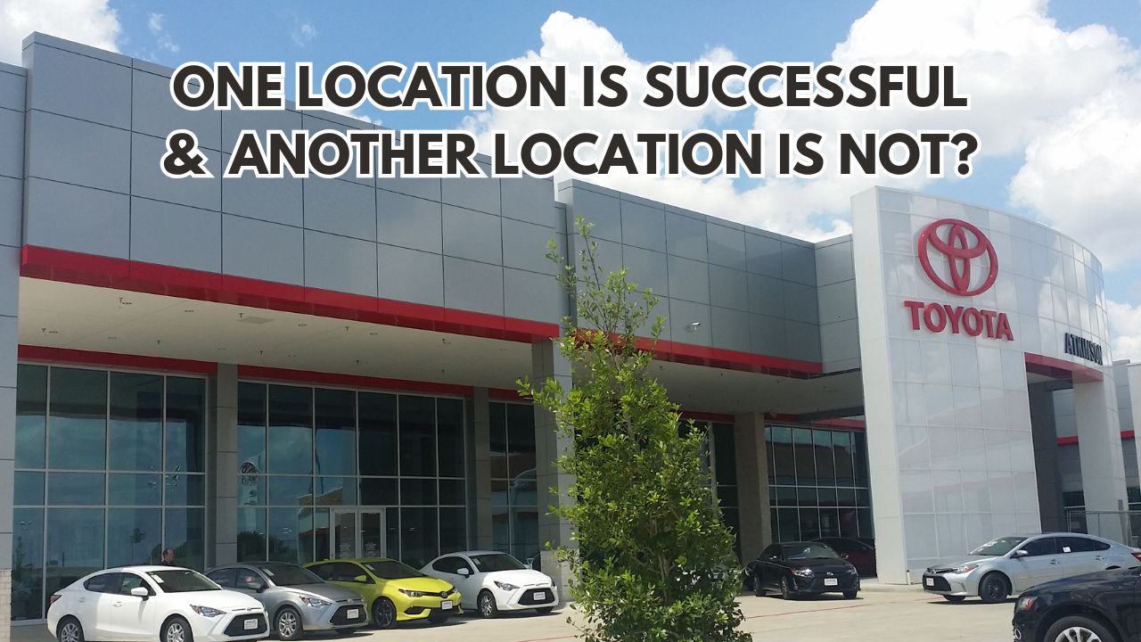 One Auto Dealership is Successful & Another Dealership Is Not